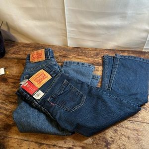 Two Pairs Boys Levi’s 511 Slimfit Size 5 One NWT Two different Shades
